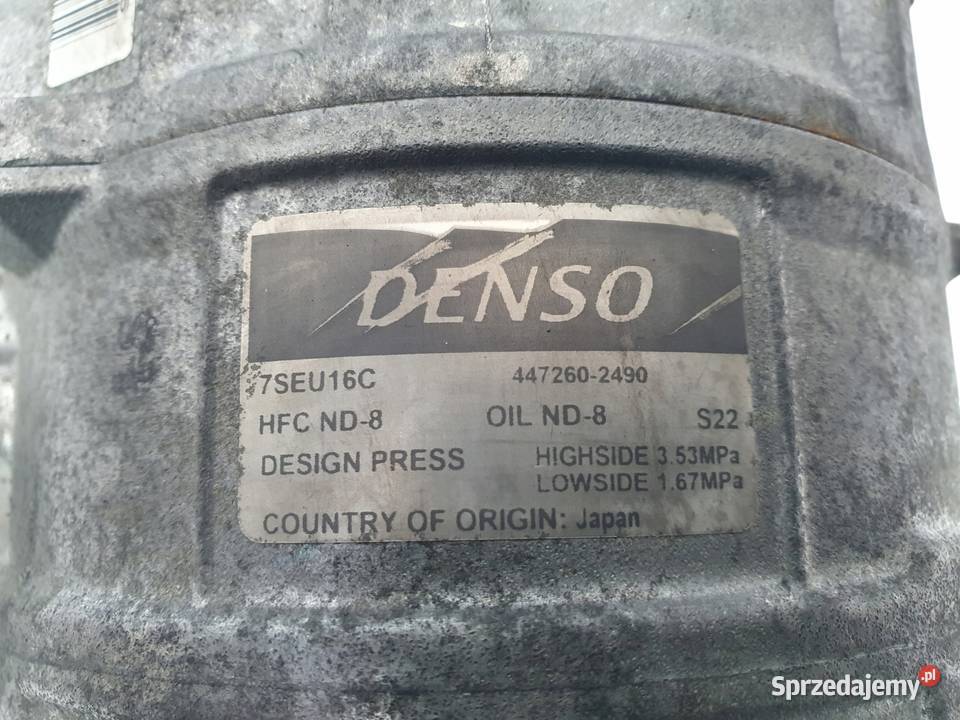 KOMPRESOR KLIMATYZACJI VW Golf V 20 FSI DENSO Chełm
