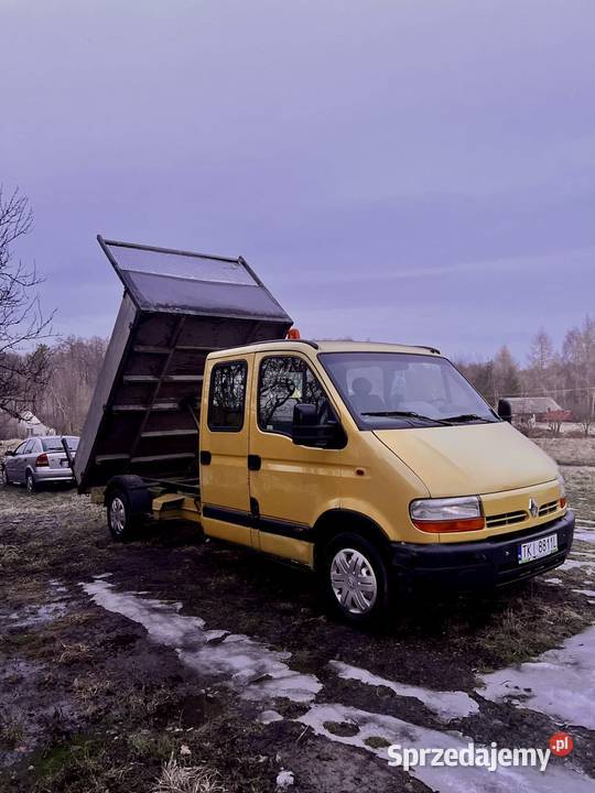 Renault Master 22 DCI wywrotka kiper okaz manualna Jarosław