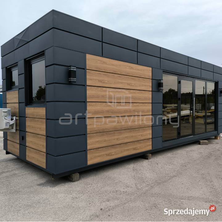 Kontener biurowy 8x3 Handlowy ART Pawilony