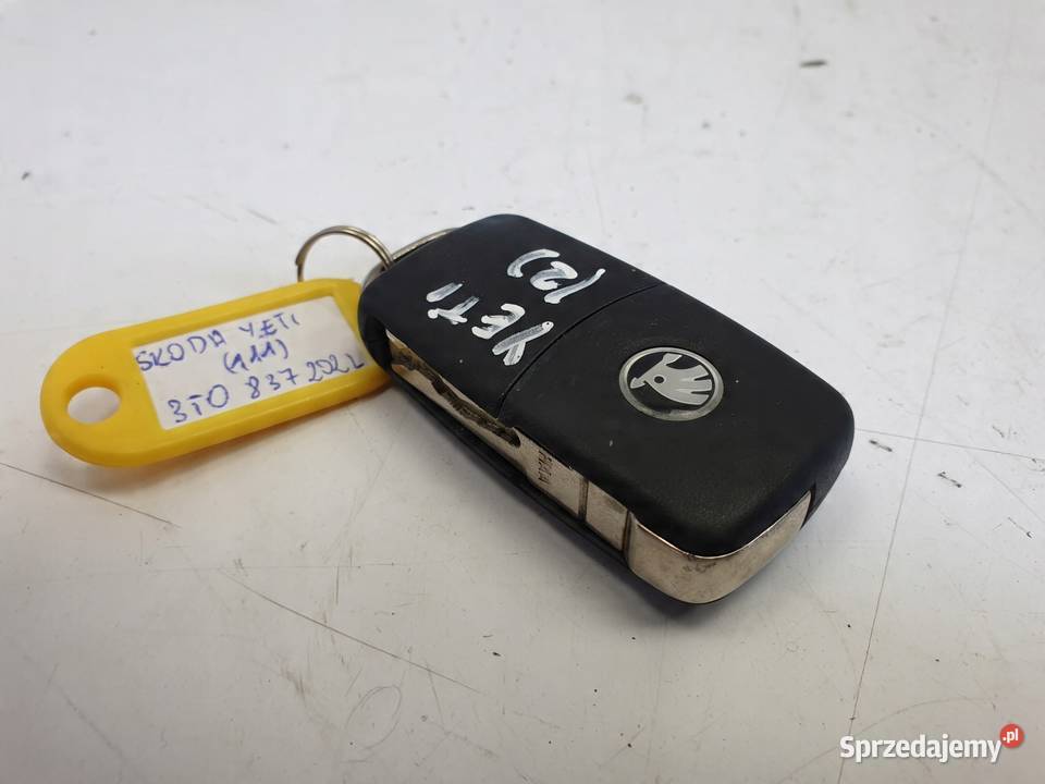 Skoda Yeti 0917 KLUCZYK PILOT Scyzoryk Janów
