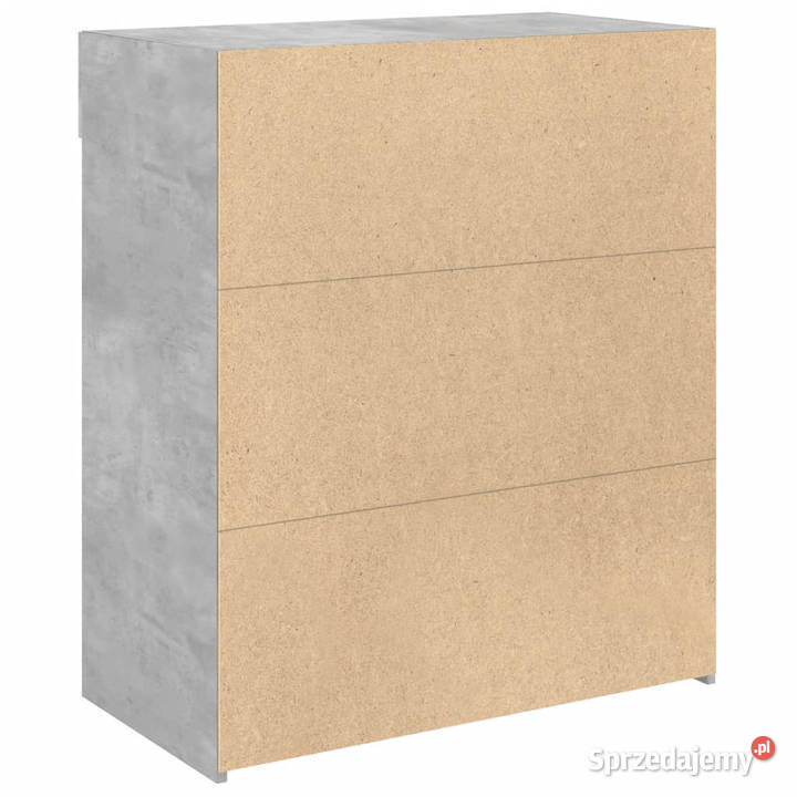 Szafka szarość betonu 80x425x93 materiał Warszawa