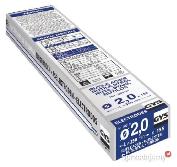 155 elektrod stal GY38 2mm 085121GYS Kamionna