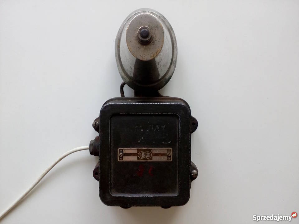 Stary unikatowy dzwonek szkolny BRABORK sprawny Pozostałe Rzeszów