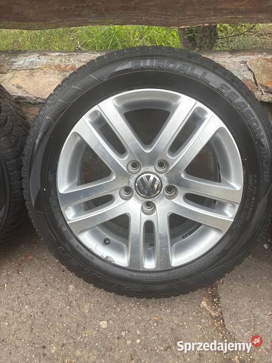 Vw FELGI ALUMINIOWE 20555 R16 KOMPLET ET50 65J aluminiowe Słowikowo