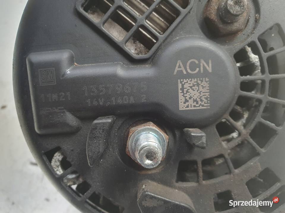 Opel Meriva B 17 CDTI ALTERNATOR 13579675 140A lubelskie Janów sprzedam