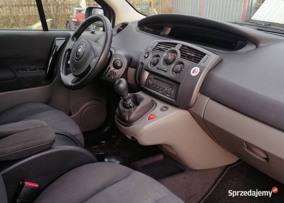 Renault Scenic 2 Lift 2007 16 Benzyna lakier metallic Olesno sprzedam