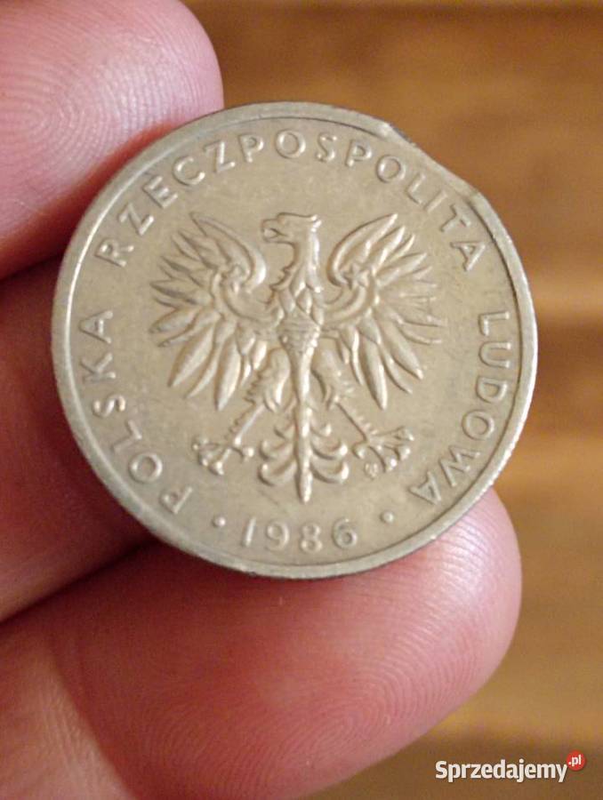 Sprzedam monete 20 zl 1986 r Destrukt koncowka Chełm sprzedam