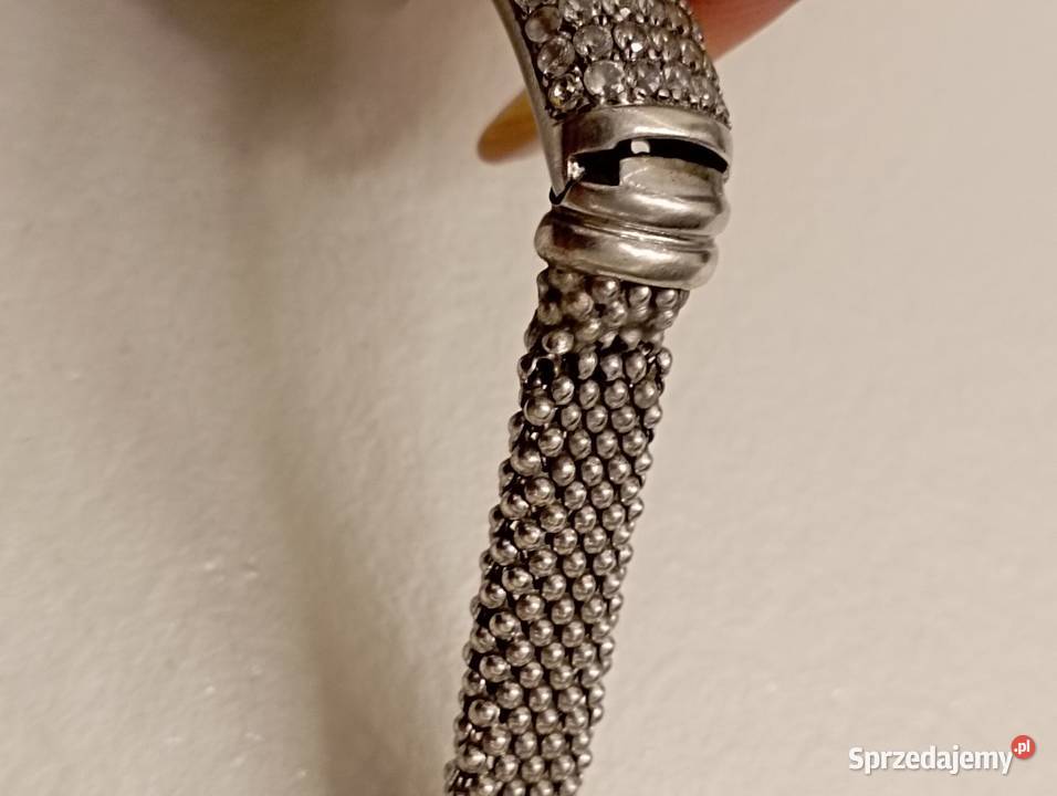 Bransoletka srebrna z cyrkoniami Bransoletki