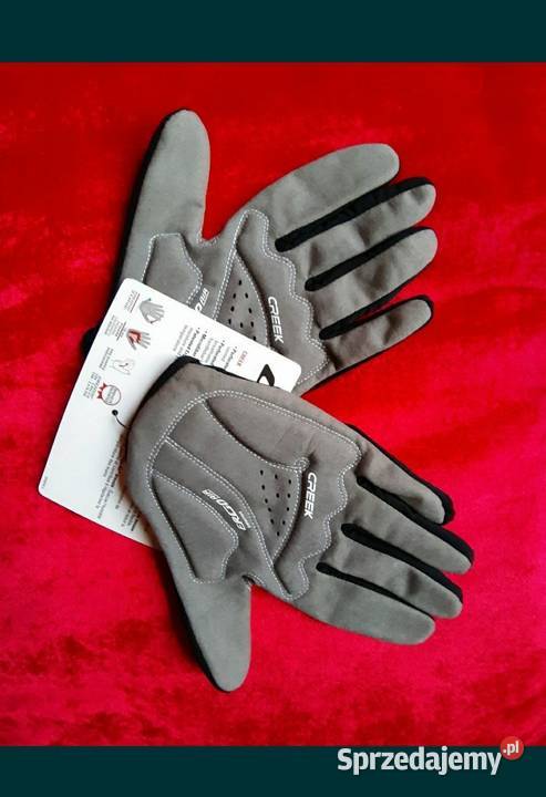 Rekawiczki Garneau creek rower czarne lekkie Piastów