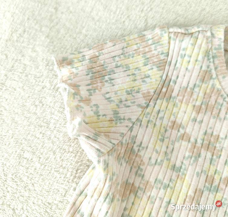 Body Kappahl 56 kwiatowe floral newborn