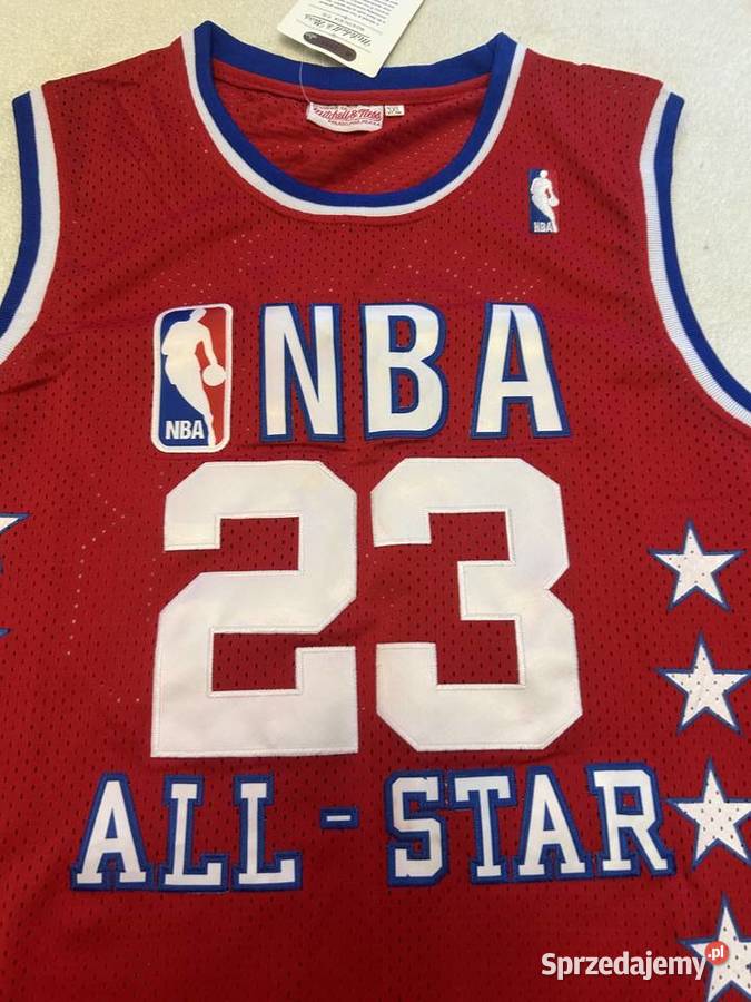 NBA ALL STAR 1989 Michael Jordan 23 Mitchell Koszykówka Koszykówka Kielce