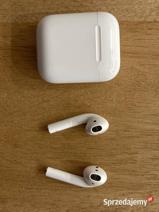 Apple AirPods 2 generacji z etui ładującym Wilczyn sprzedam