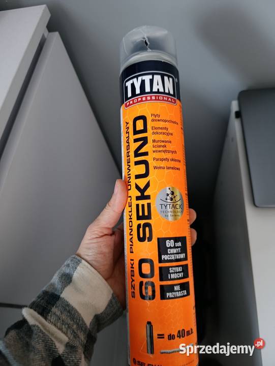 klej szybki pianoklej 60 sekund Poznań sprzedam