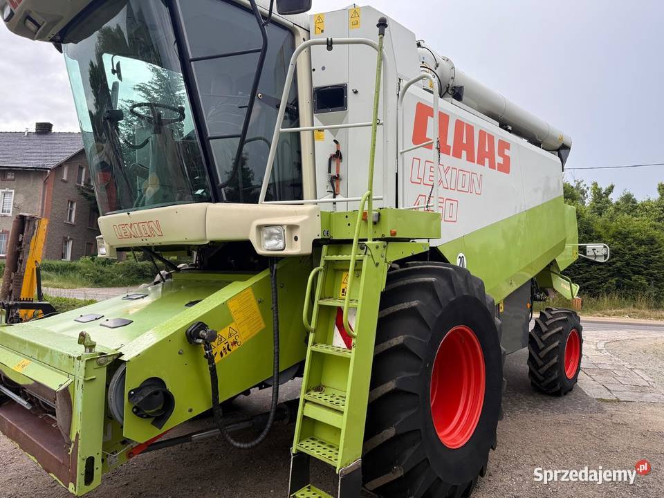 Kombajn zbożowy Claas Lexion 450 Zbożowe Nowa Ruda