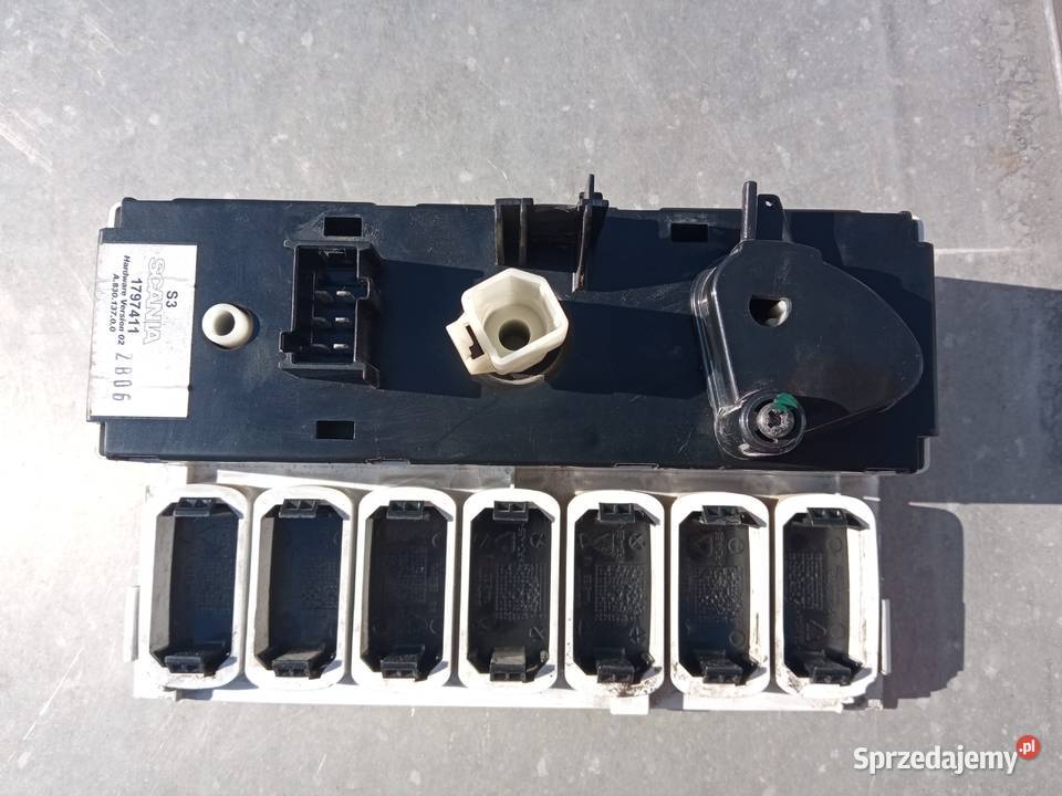 Scania R panel ogrzewania klimatyzacji manual ciężarowe
