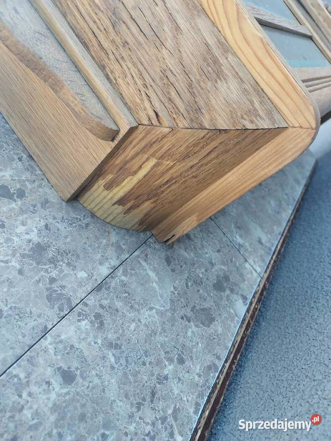 S125 Skrzynia obudowa starego zegara witrynka Tczew