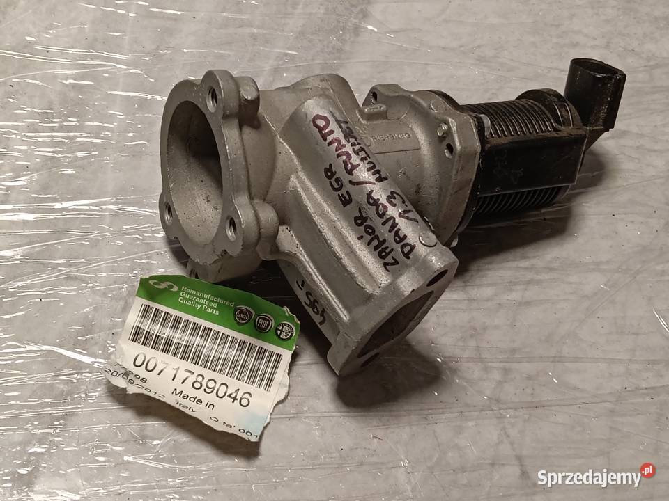 Zawór EGR Fiat 13 Multijet Panda Grande Punto osobowe Chorzów