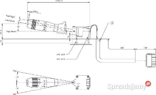 Przełącznik wielofunkcyjny 01494000 Kamionna
