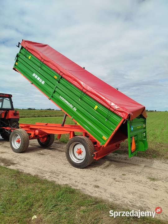 Przyczepa wywrotka 3 strony d55 d47 thk Krone hl łódzkie Łubna-Jakusy sprzedam