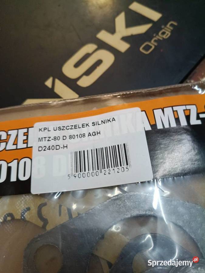 Komplet uszczelek silnika MTZ 82 mazowieckie sprzedam