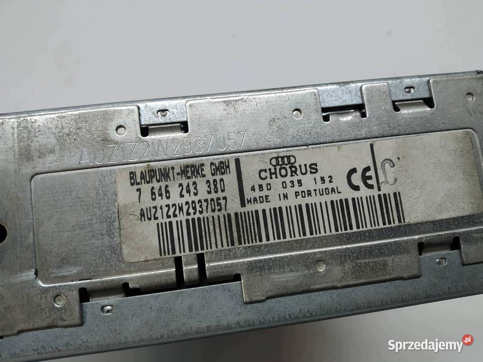 RADIO 4B0035152 Audi A4 I 19942001 B5 Rok produkcji 1996