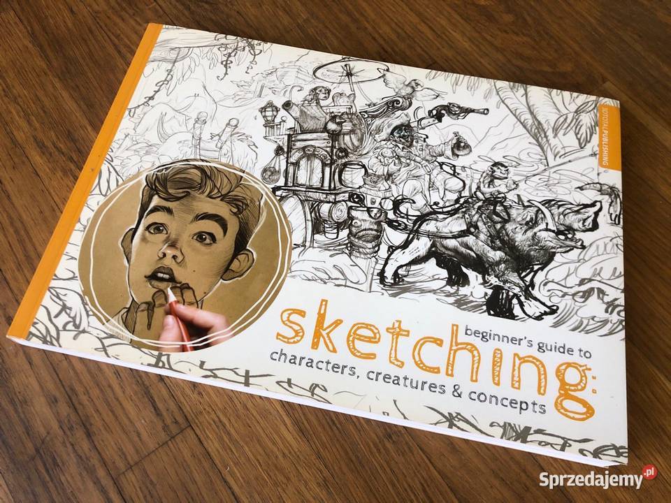Beginners Guide to Sketching Characters album, atlas Szramowo