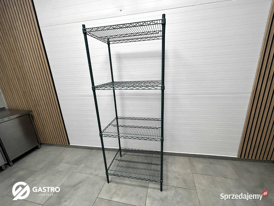 Regał metalowy z powłoką antykorozyjną wym Gastronomia Ostrów Wielkopolski
