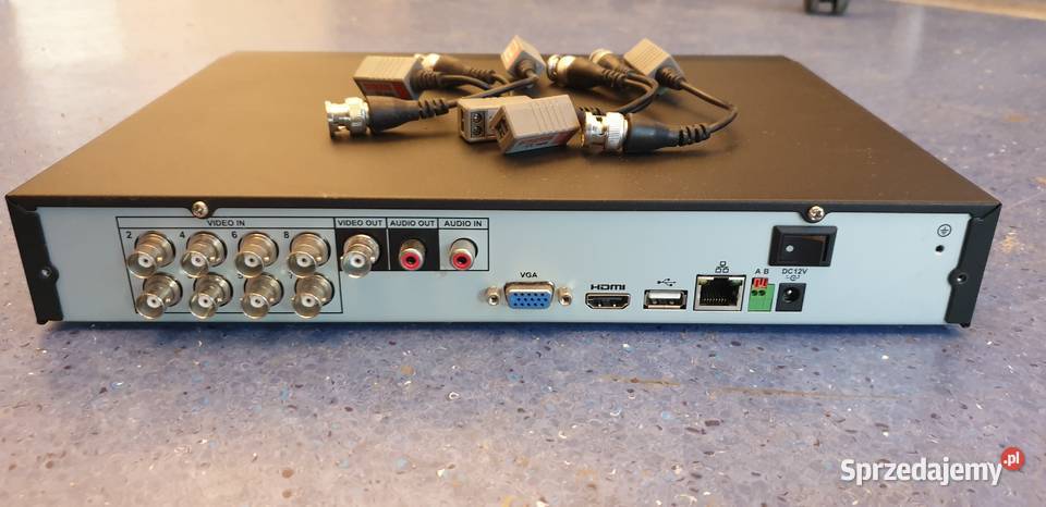 Rejestrator do systemu monitoringu z 3 kamerami Marszowice