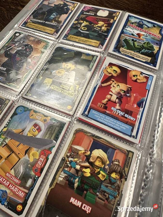 Komplet 302 Kart LEGO Ninjago Wszystkie Serie Pozostałe