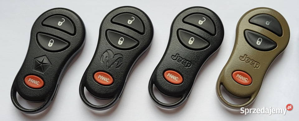 PILOT KLUCZYK OBUDOWA DODGE CHRYSLER JEEP osobowe Poznań sprzedam