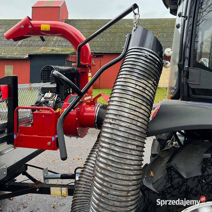 Duży odkurzacz do lisci 21 montowany na Włocławek