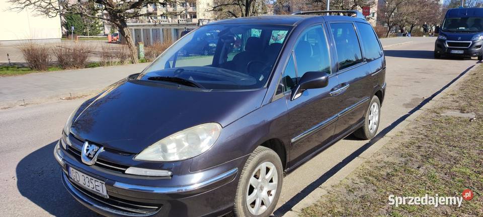Sprzedam Peugeot 807 HDi 136 Premium 8 osobowy Gdańsk sprzedam