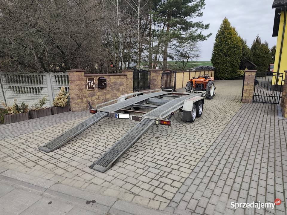 Przyczepa Laweta Pod Minikoparkę DMC 2500 Wodzisław