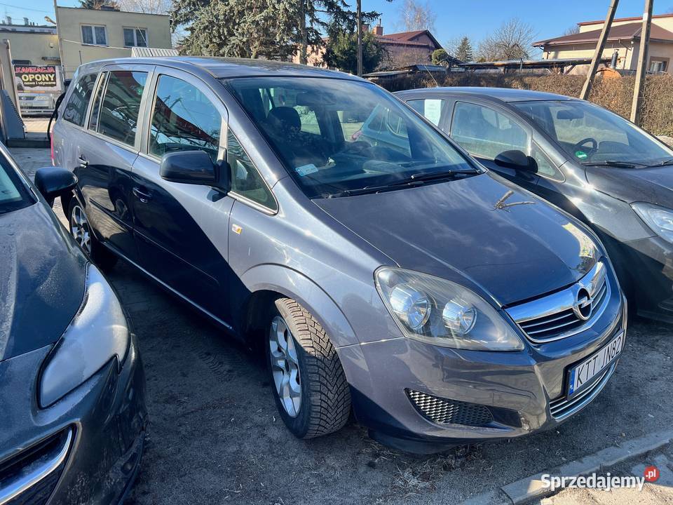 Opel Zafira B 18 Gaz 7osobowy zarejestrowany Łódź