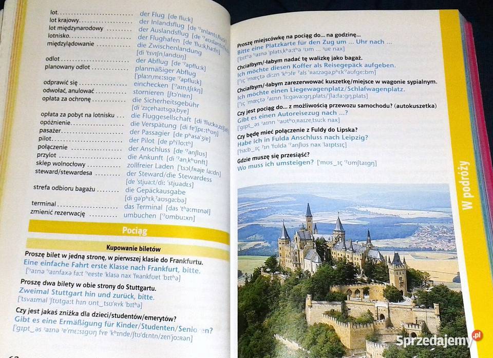 Rozmówki ilustrowane niemieckie PONS William sprzedam