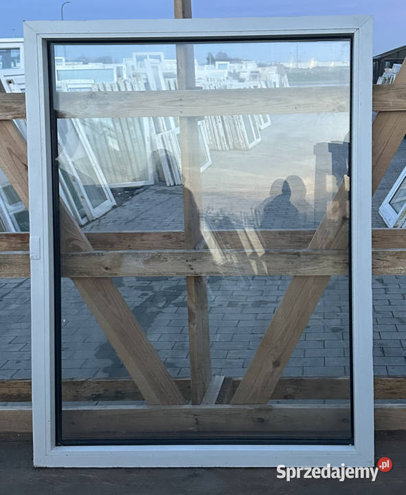 OKNA KacprzaK Witryna 95X133 FIX Używany PCV