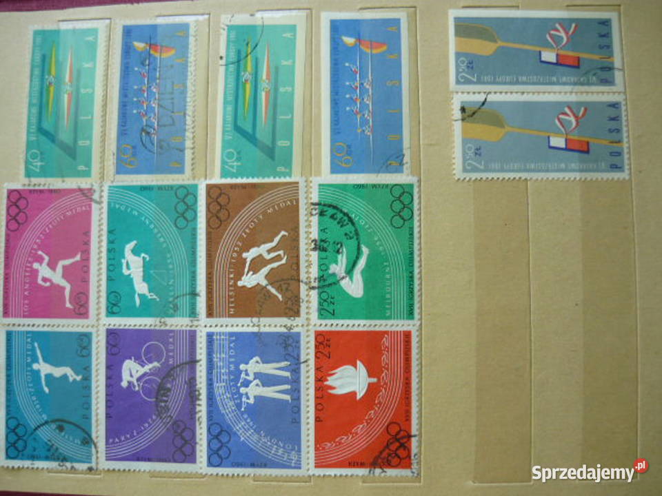 Znaczki rocznik 1961 Myszków