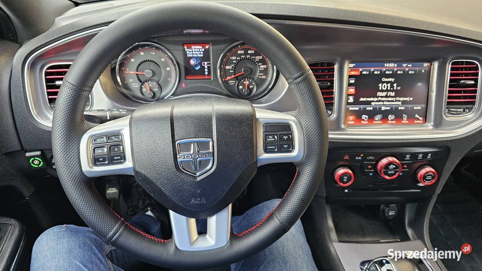 Dodge Charger 36 V6 305 z Gazem LPG 2013r Film Zarszyn