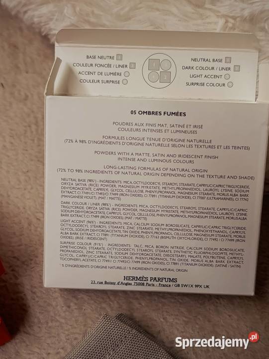 Paletka Ombres DHerms 05 Nowa okazja Dla kobiet śląskie Bielsko-Biała