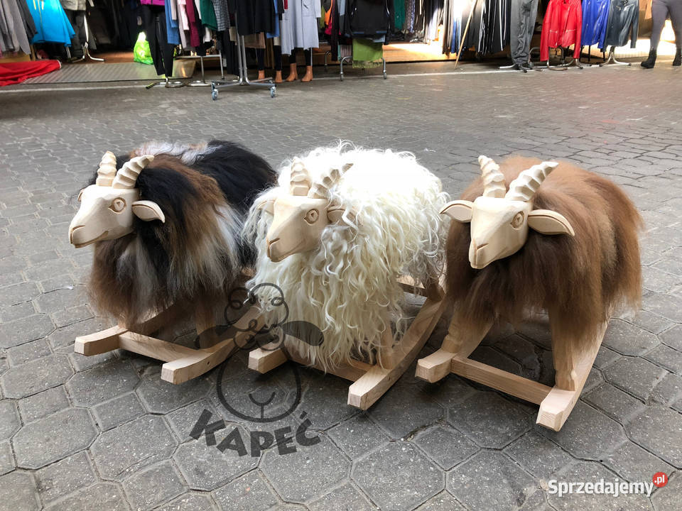 Stołek stołki baranki dekoracyjne bujane dziecka Dla Dziecka małopolskie Zakopane