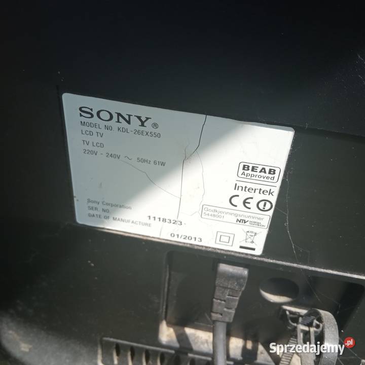 24cale Sony Sony Telewizory sprzedam