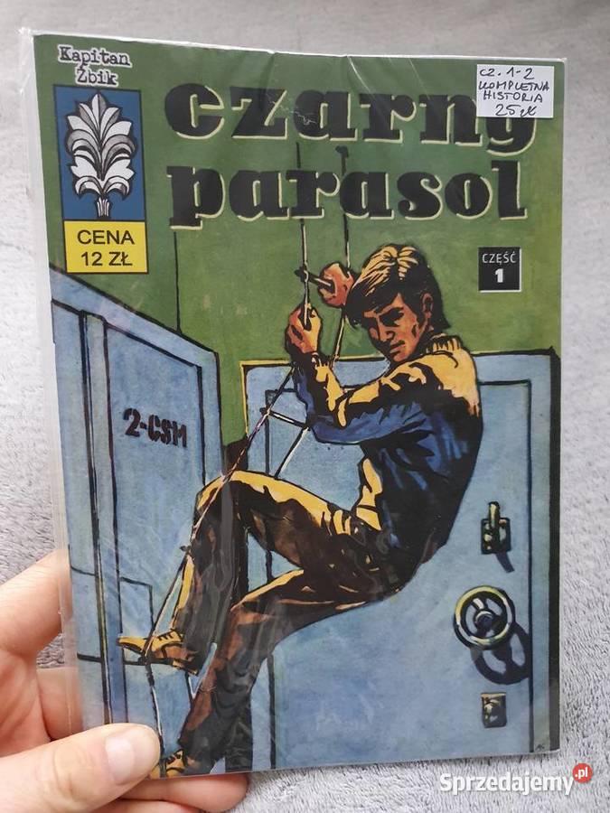 Kapitan Żbik zestaw 2 komiksów kompletna pomorskie Gdynia