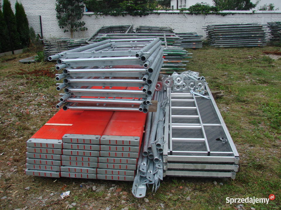 Rusztowanie elewacyjne 75x8m 60m2 Podesty Stare Siołkowice