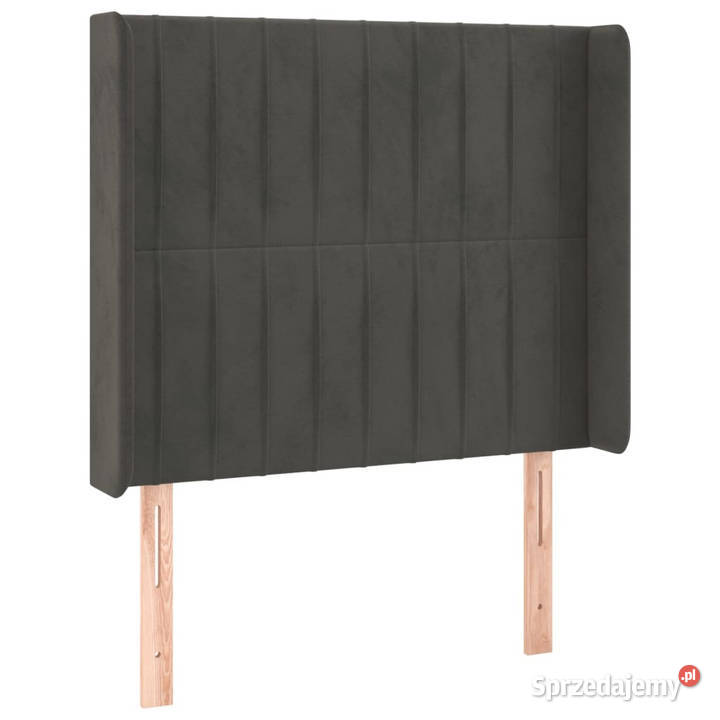 Zagłówek do łóżka z LED ciemnoszary 93x16x118128 Warszawa sprzedam