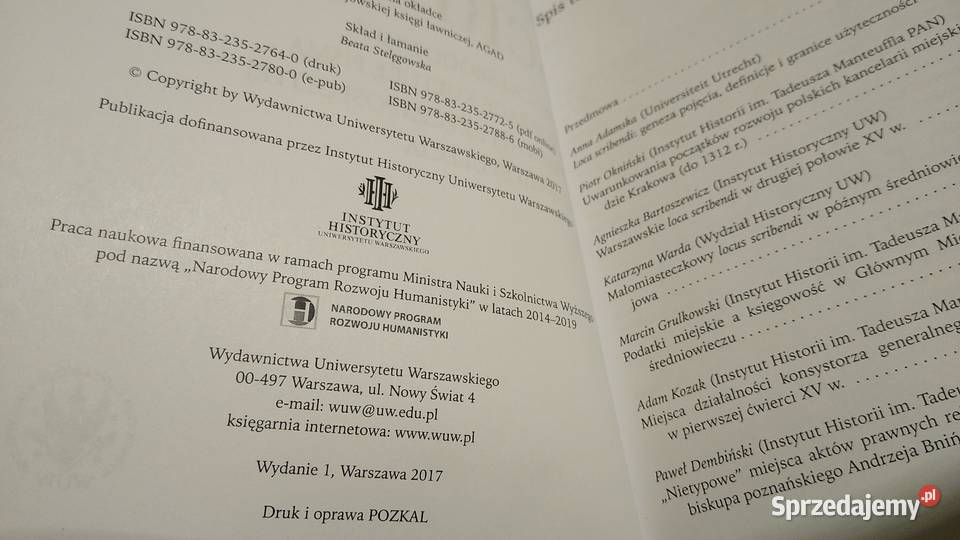 Loca scribendi miejsca i środowiska tworzące