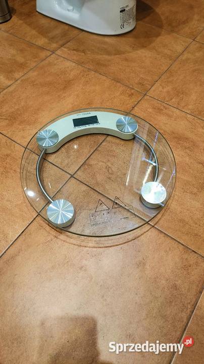 Waga łazienkowa szklana elektroniczna Zawory