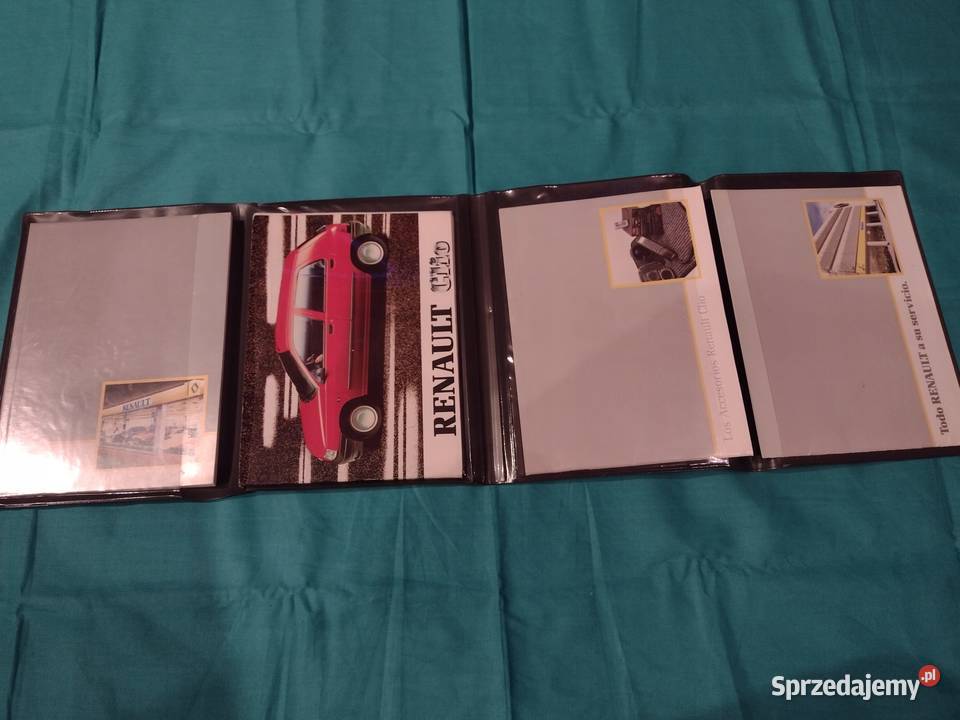 RENAULT CLIO 1 Instrukcja Obslugi książka Etui łódzkie Łódź