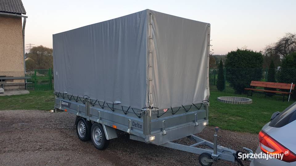 Carro Delta 3515 przyczepka hamowana przyczepa Balin