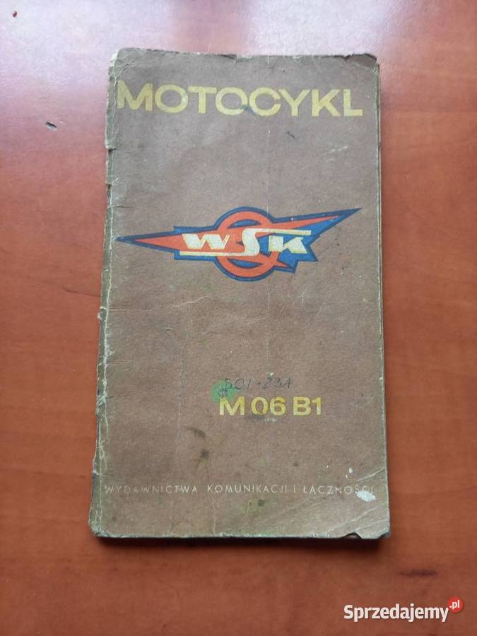 Instrukcja obsługi WSK 06 B1 100km Krzeszowice