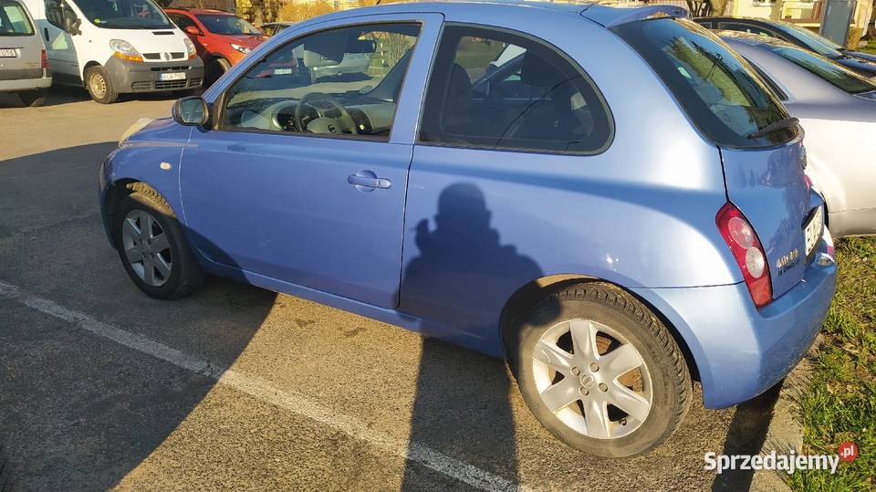 Nissan Micra K12 Tekna 14 88 niski przebieg Łask